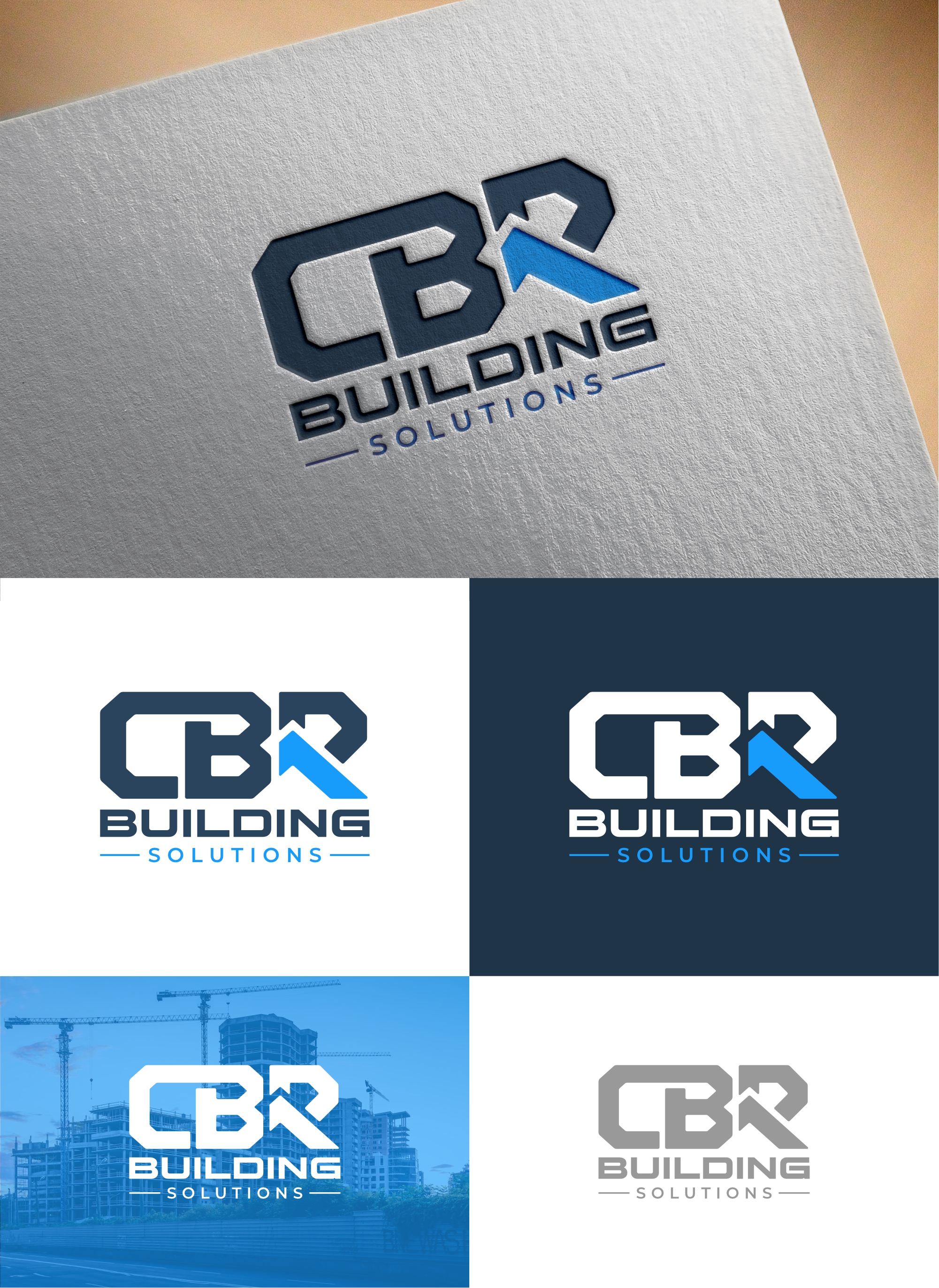 Logo Design by Noekha Studio for CBR Building Solutions  | Design #37387007