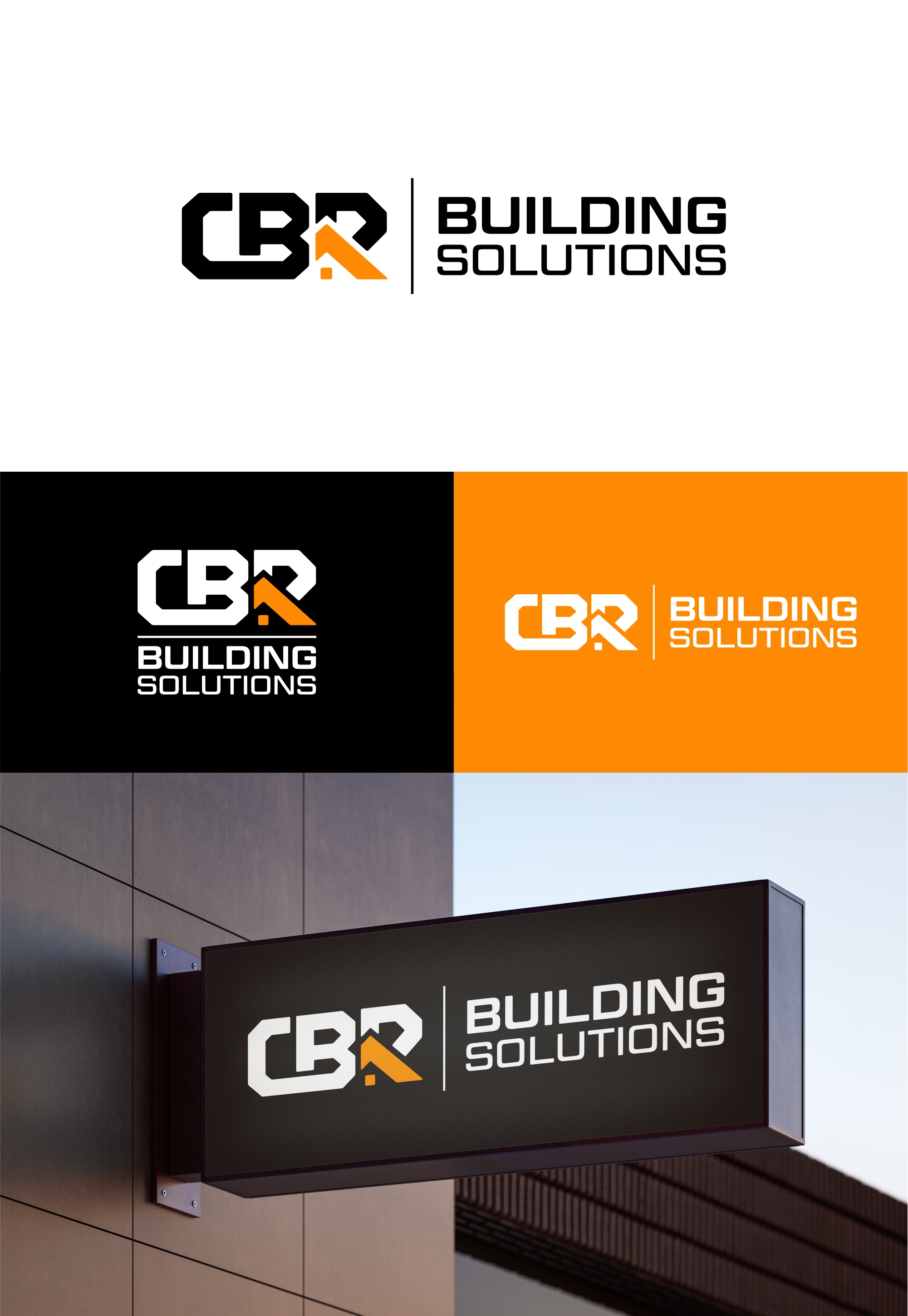 Logo Design by Noekha Studio for CBR Building Solutions  | Design #37387089