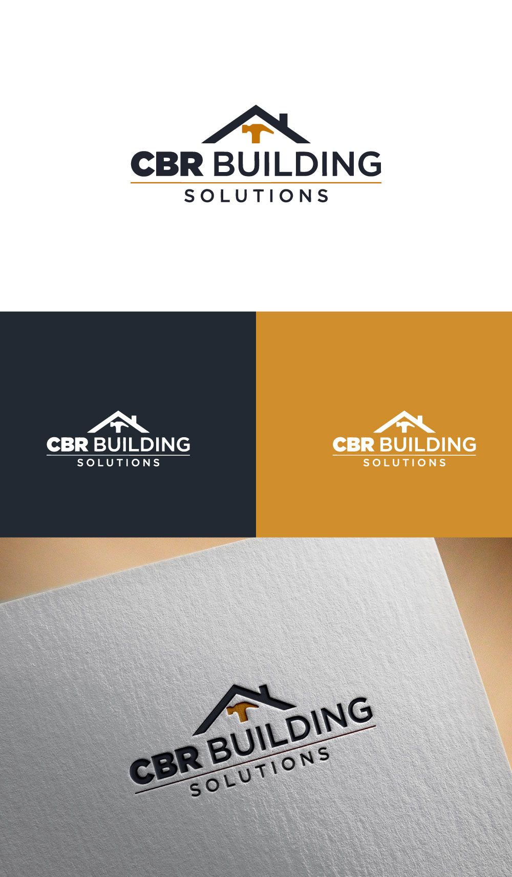 Logo-Design von DesignVerse777 für CBR Building Solutions  | Design #37394089