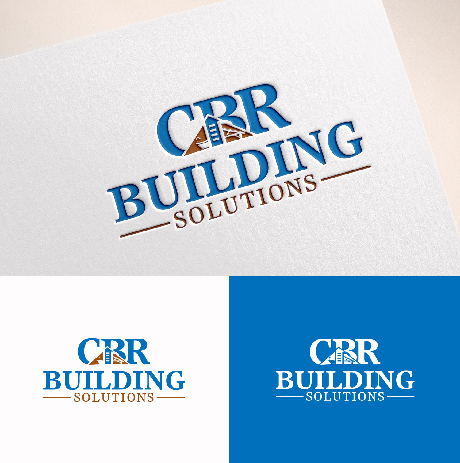 Logo-Design von M Art & Design für CBR Building Solutions  | Design #37373550