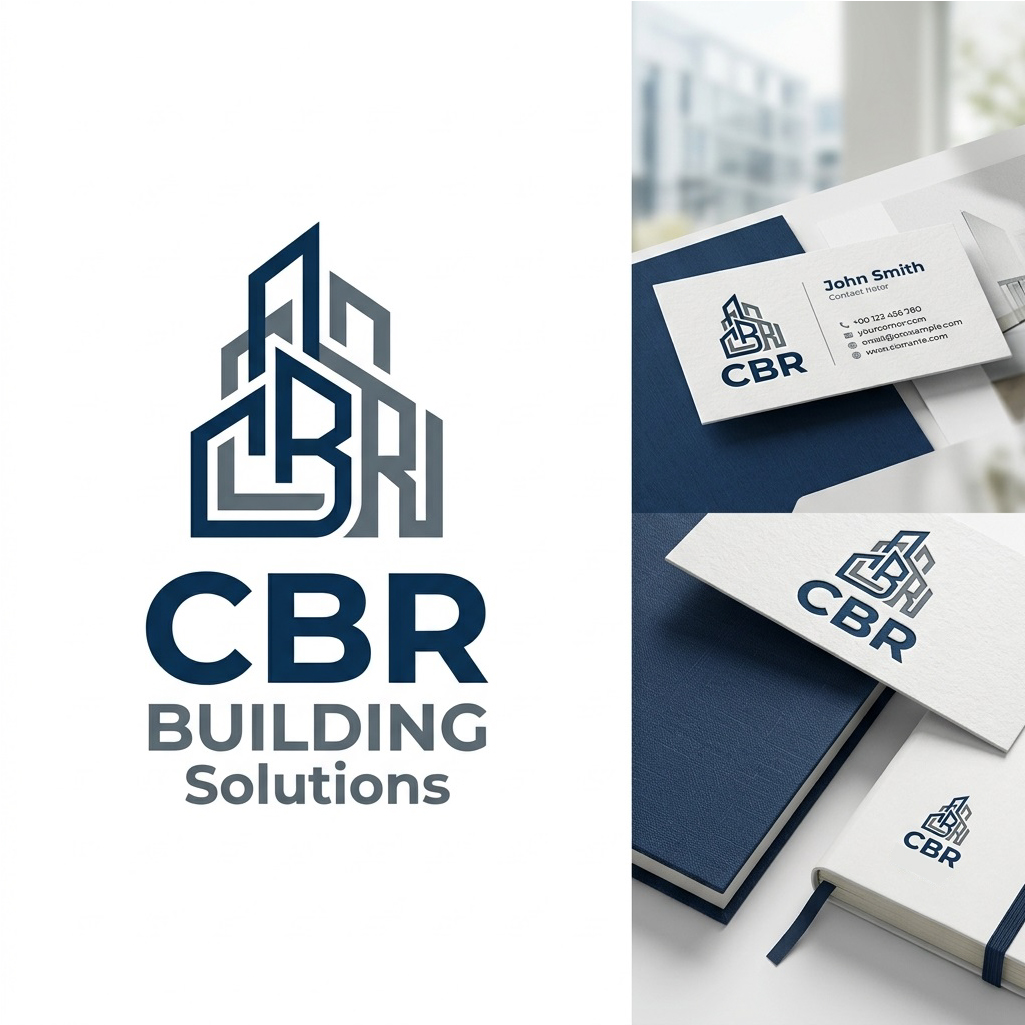 Logo Design by Jaye95 for CBR Building Solutions  | Design #37395625