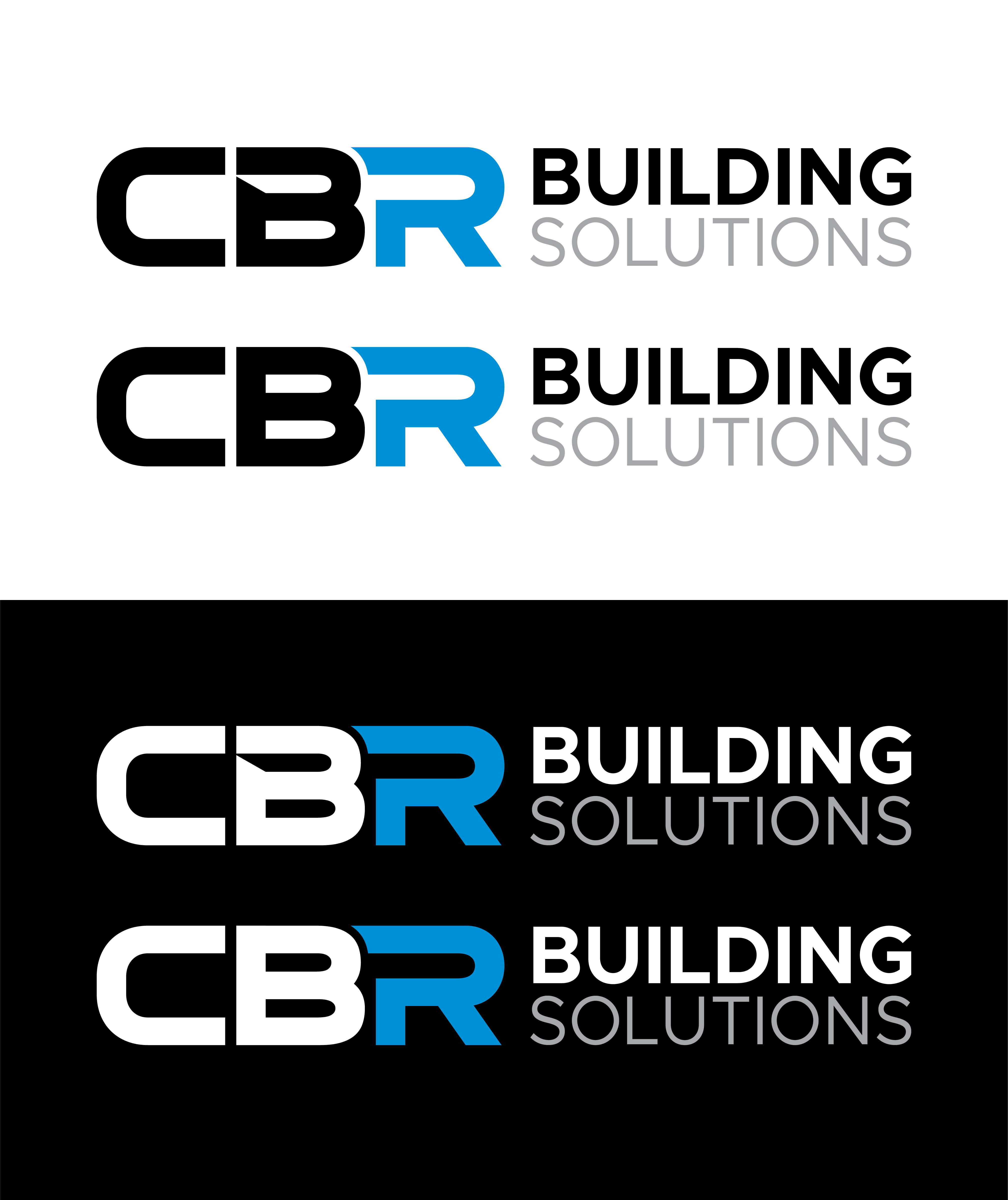 Logo Design by John Mark Arts for CBR Building Solutions  | Design: #37434327