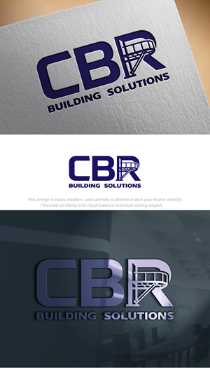 Logo Design by Hamza  Al-Muttalib for CBR Building Solutions  | Design: #37382467