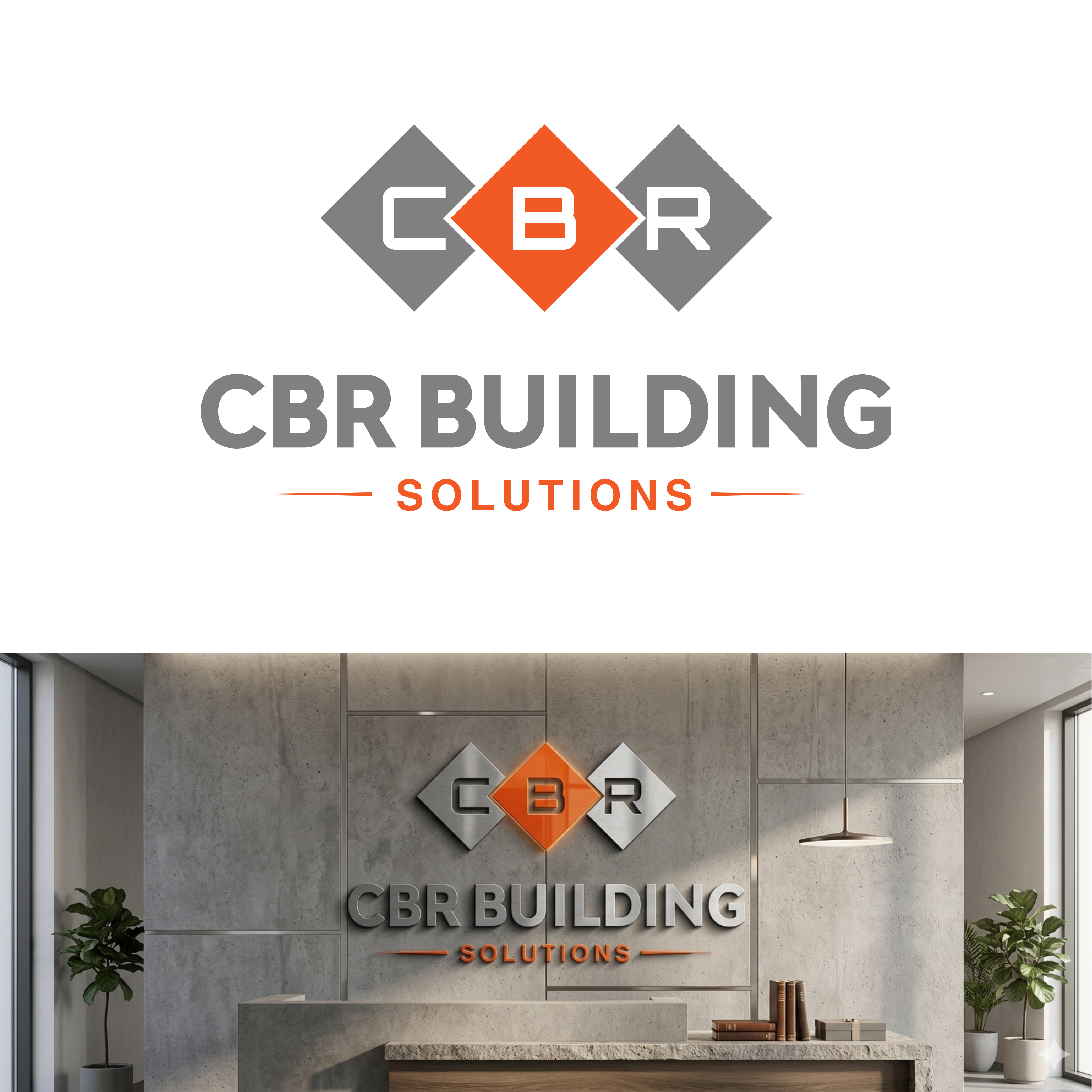 Logo-Design von Permata für CBR Building Solutions  | Design #37393661