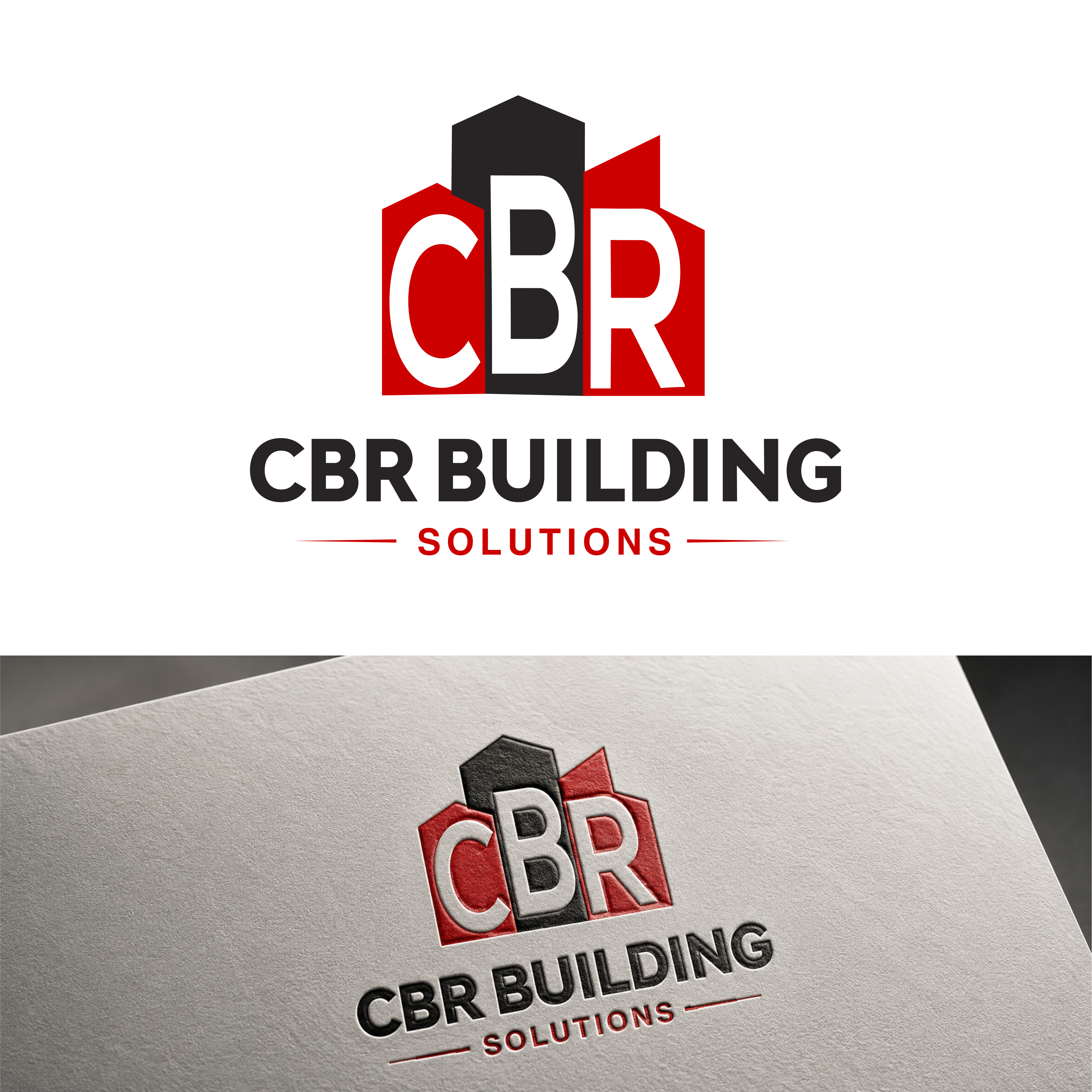 Logo Design by Permata for CBR Building Solutions  | Design #37395206