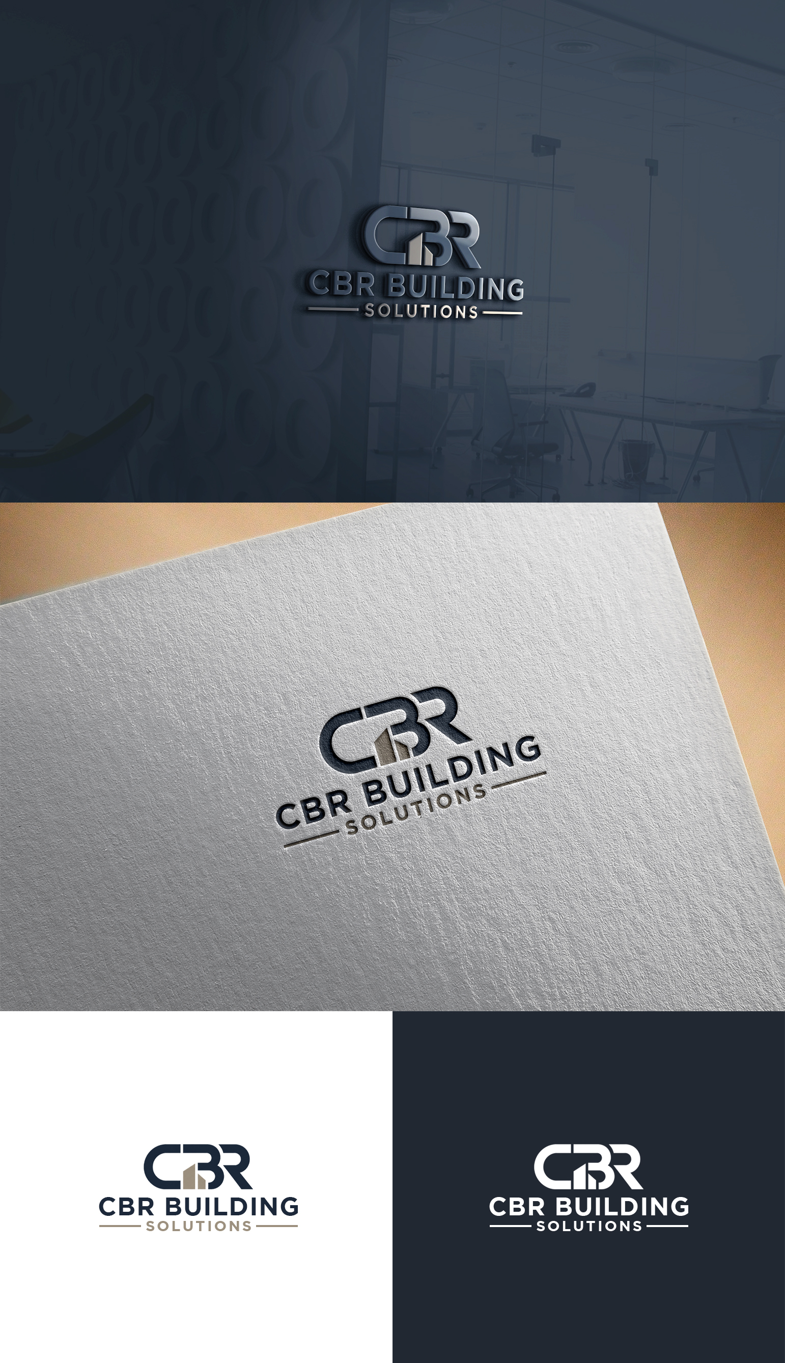 Logo Design by Diaana for CBR Building Solutions  | Design #37373154