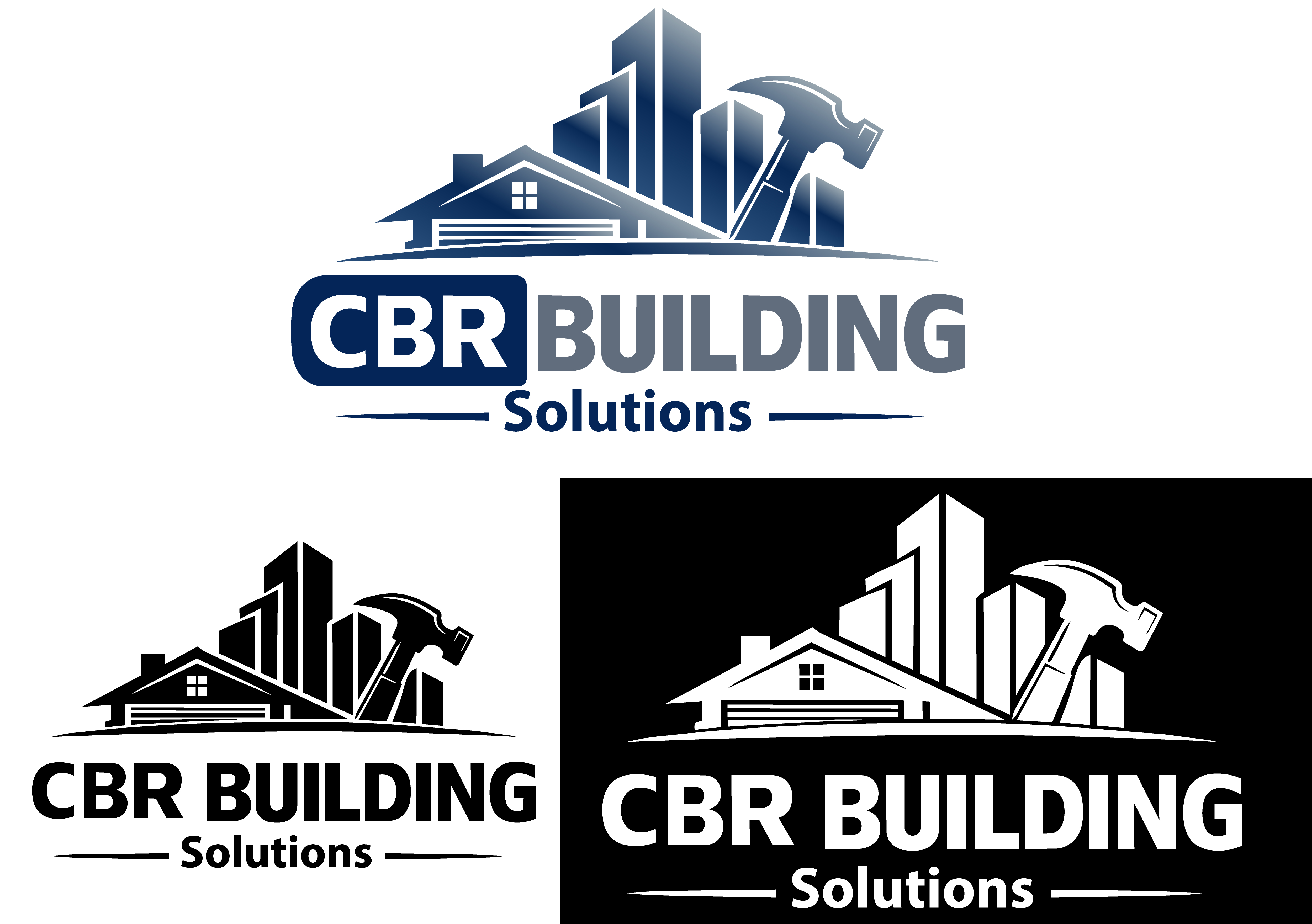 Logo Design by GraphixApixel for CBR Building Solutions  | Design #37377239