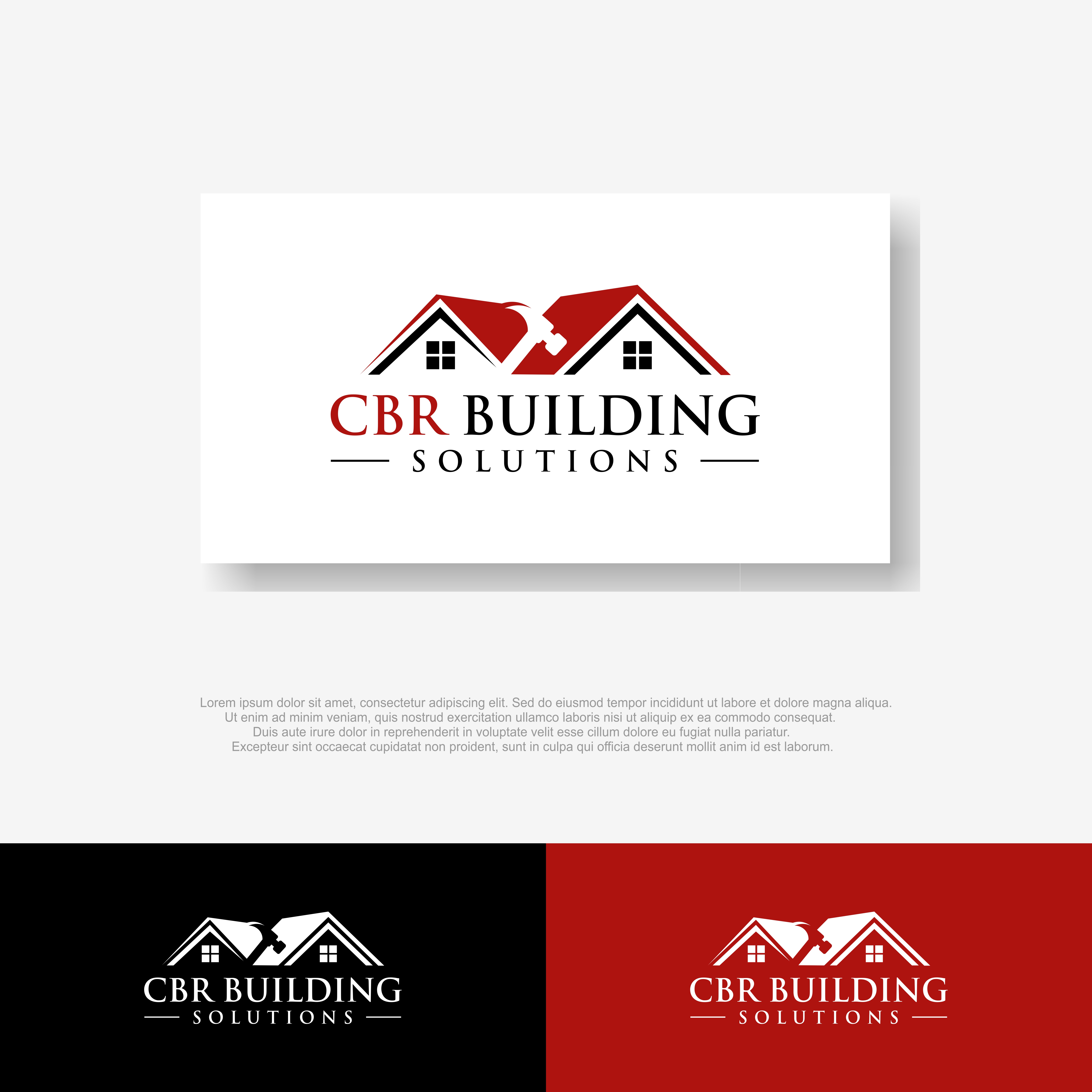 Logo Design by FayRF for CBR Building Solutions  | Design #37390038
