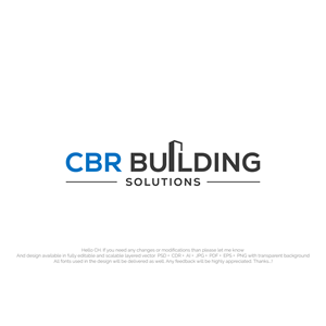 Logo Design by NexaBrand for CBR Building Solutions  | Design: #37391843
