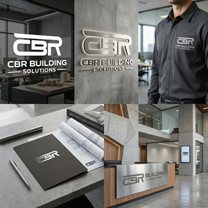 Logo Design by cheez_O for CBR Building Solutions  | Design: #37372946