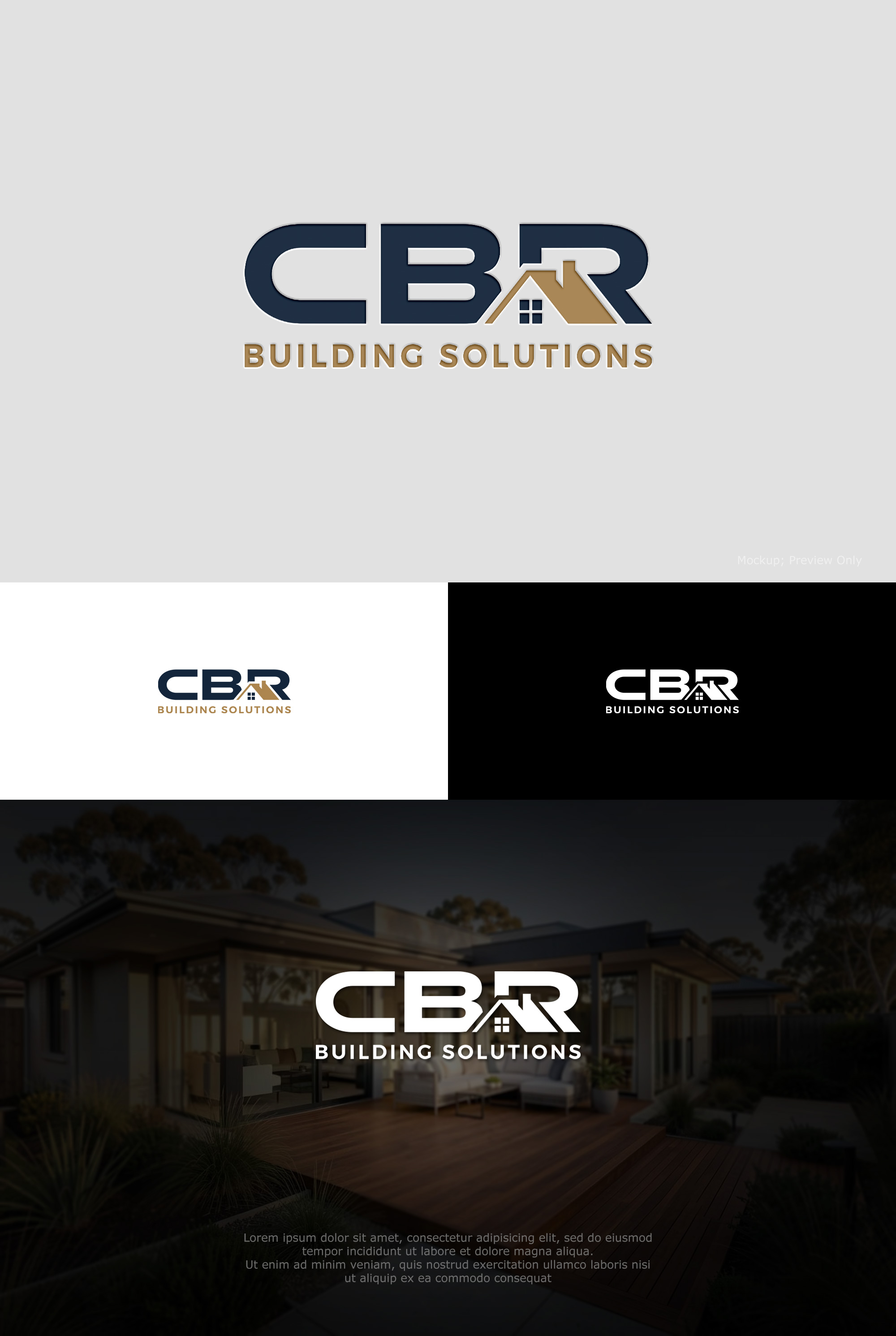 Logo Design by Kejo87 for CBR Building Solutions  | Design #37388429