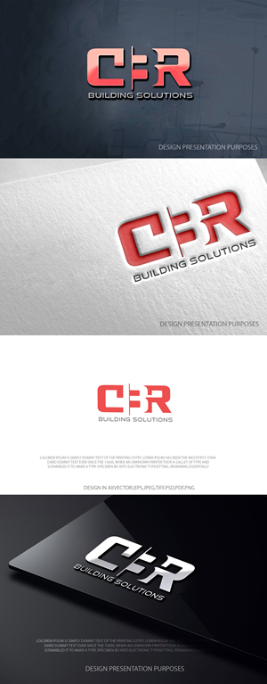 Logo Design by zebronicgraphic for CBR Building Solutions  | Design: #37373345