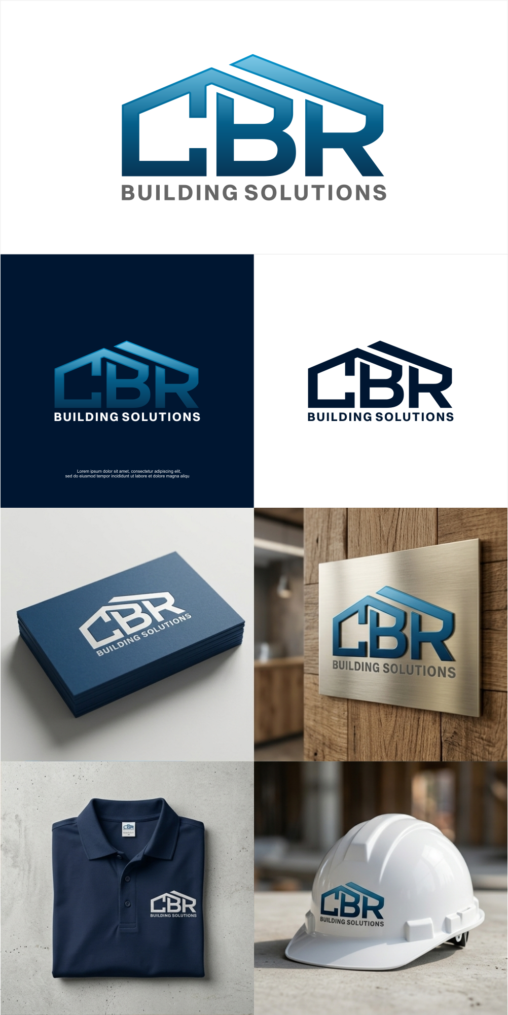 Logo Design by PowersDesign for CBR Building Solutions  | Design #37394449