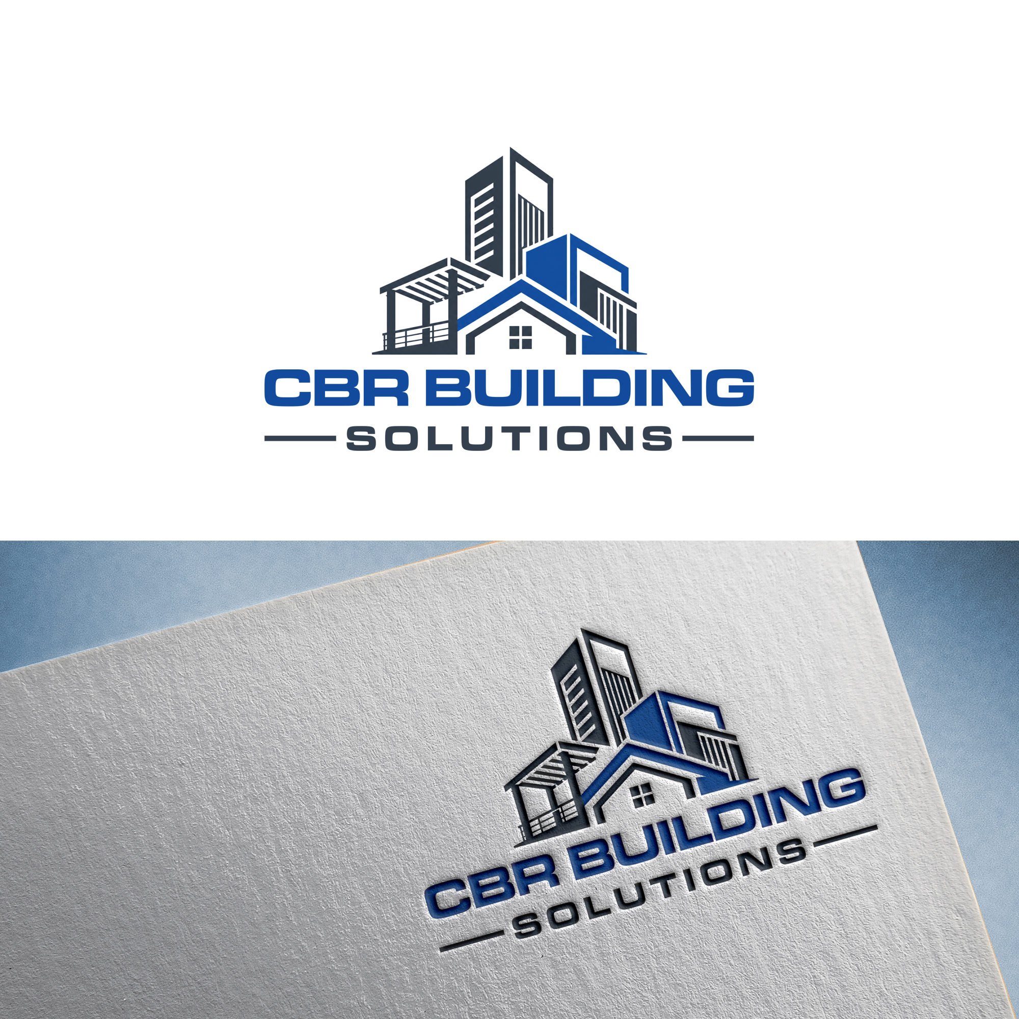 Logo Design by Ultra Creations for CBR Building Solutions  | Design #37376634