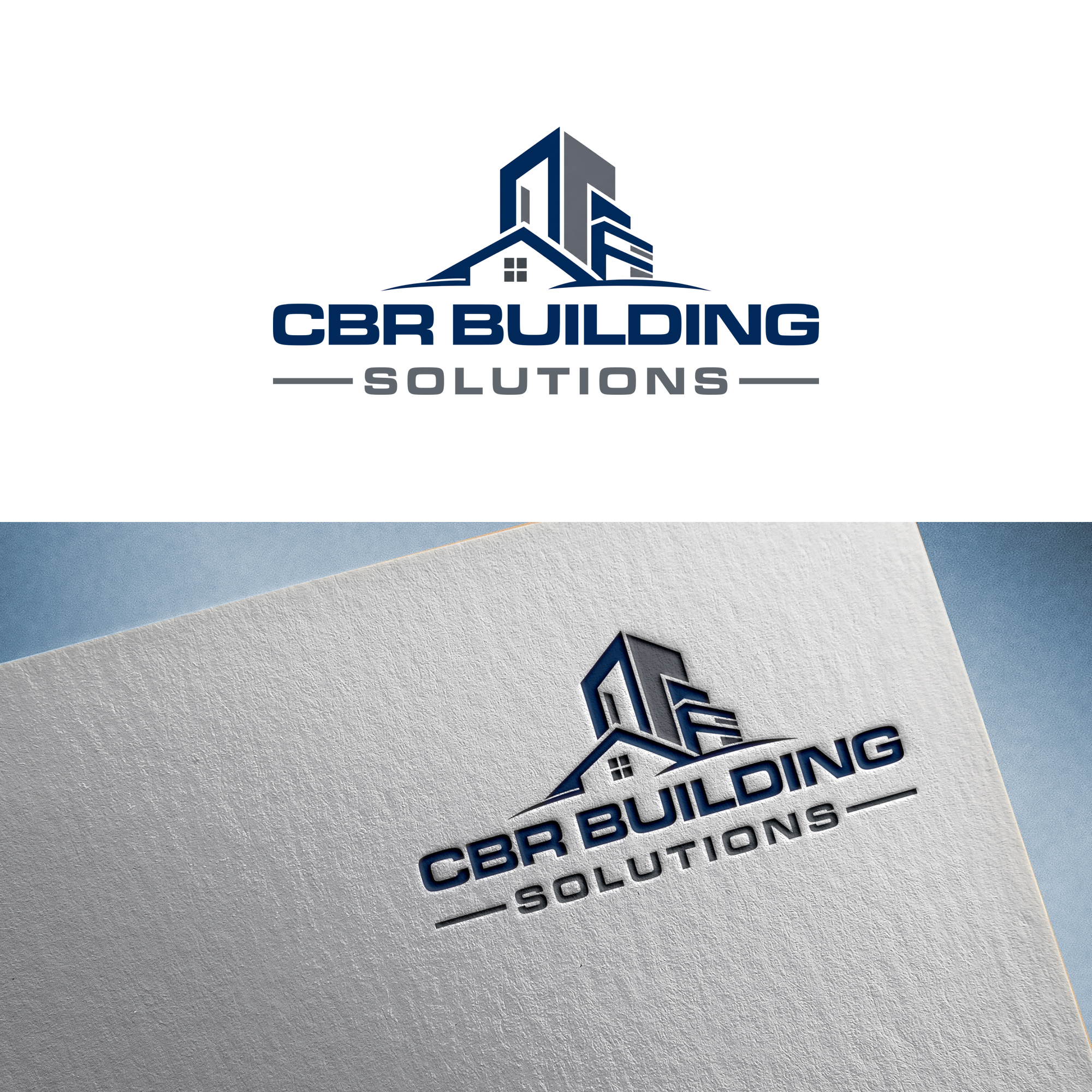 Logo Design by Ultra Creations for CBR Building Solutions  | Design #37376637