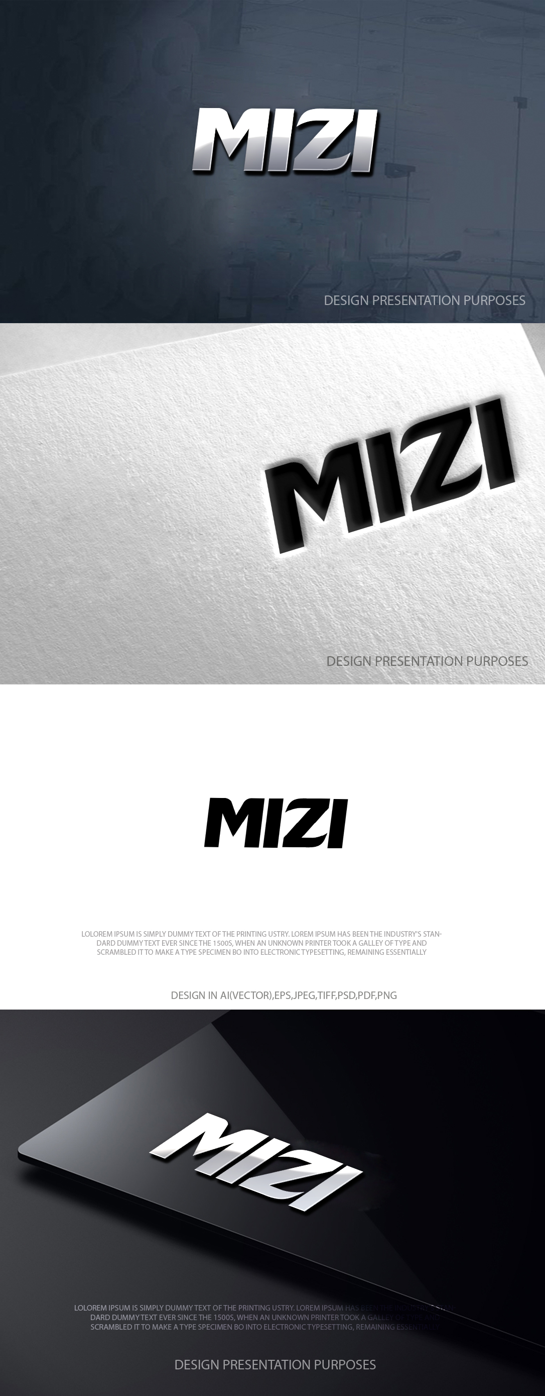Logo Design by zebronicgraphic for mizi | Design #37374199