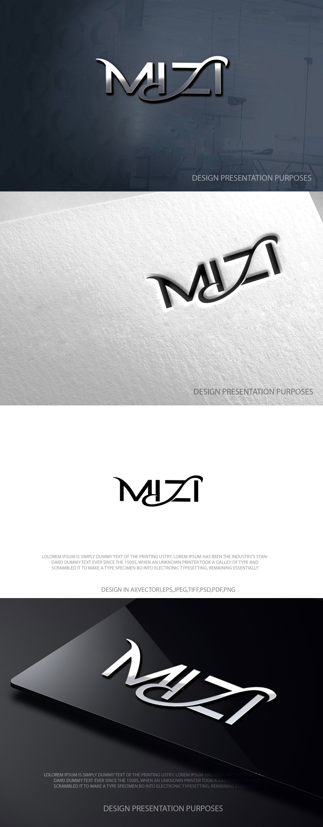 Logo Design by zebronicgraphic for mizi | Design #37400443