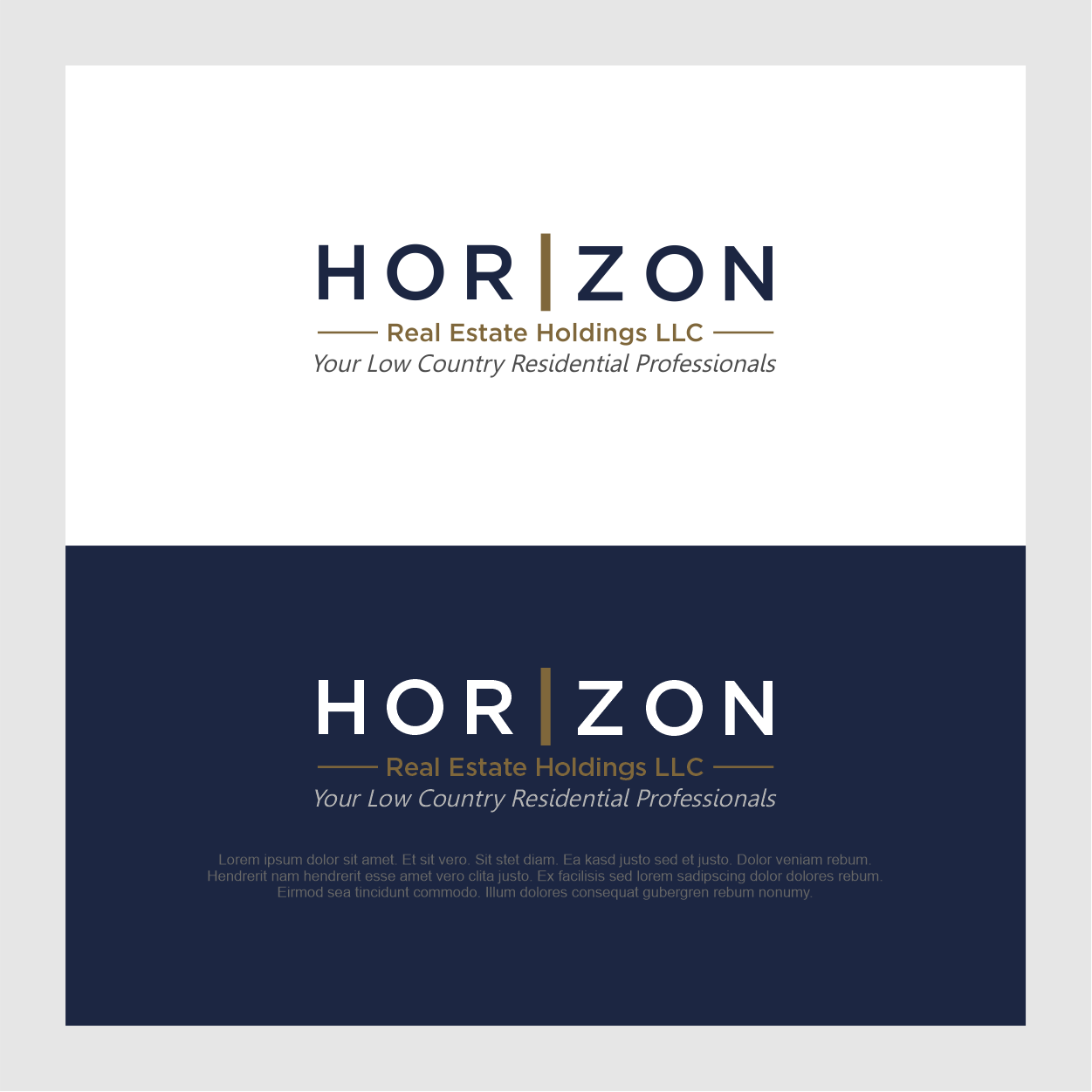 Logo Design by A'design for Horizon Real Estae Holdings LLC | Design #37375804