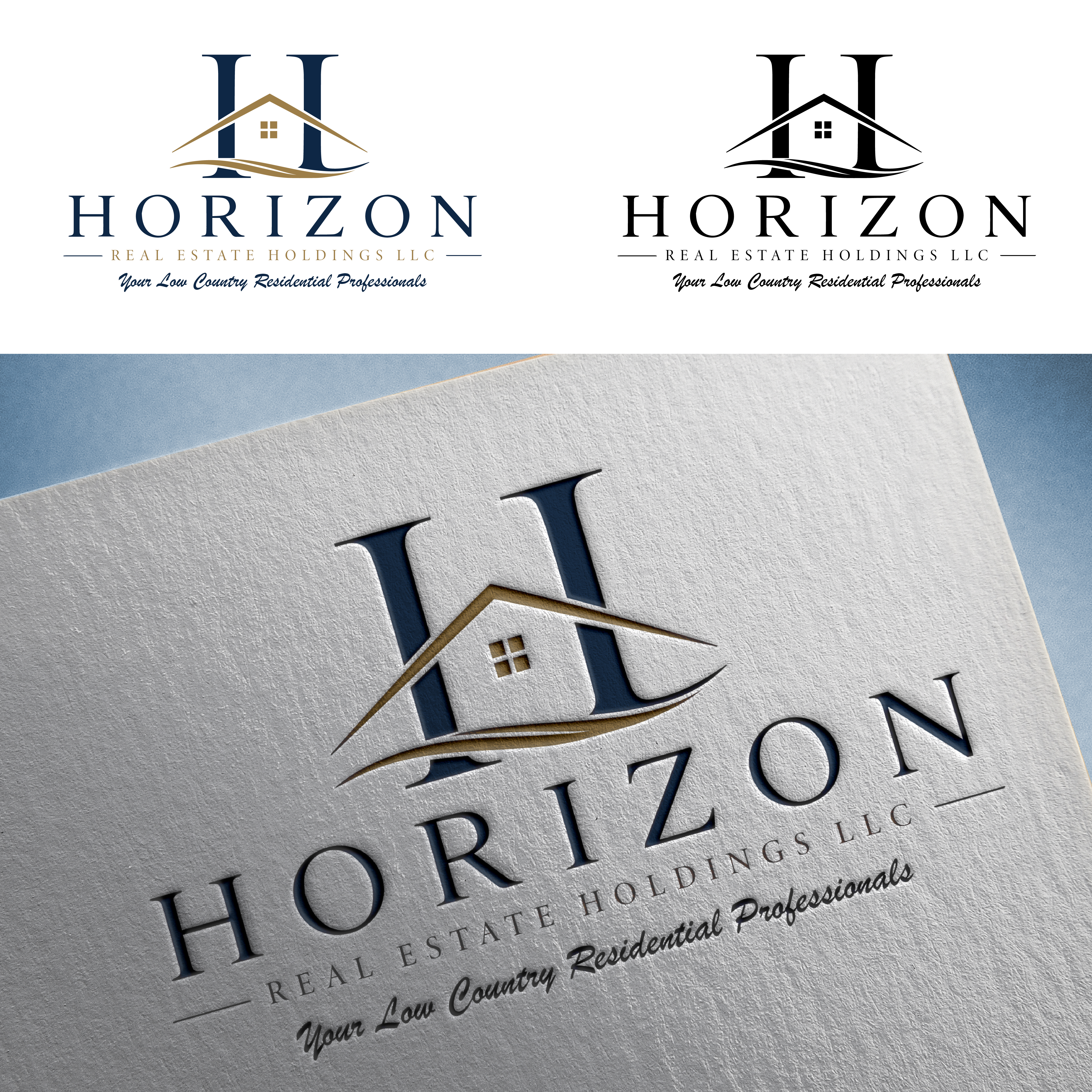 Logo Design by Shariqology for Horizon Real Estae Holdings LLC | Design #37375837