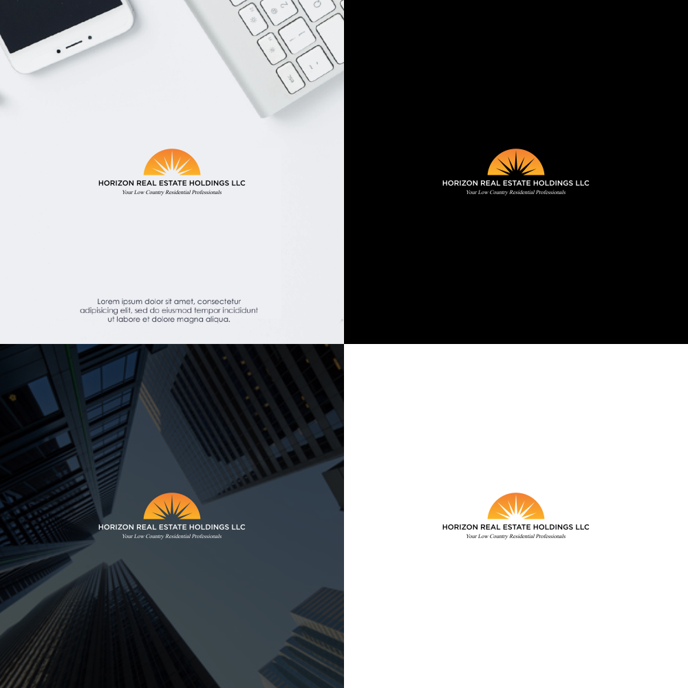 Logo Design by MK_STD for Horizon Real Estae Holdings LLC | Design #37377281