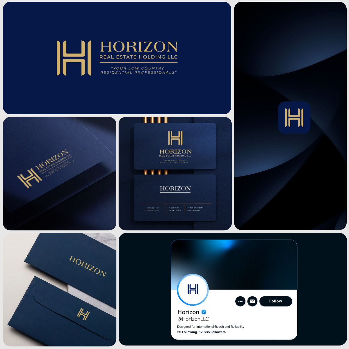 Design de Logo par VM_Creative pour Horizon Real Estae Holdings LLC | Design #37383516