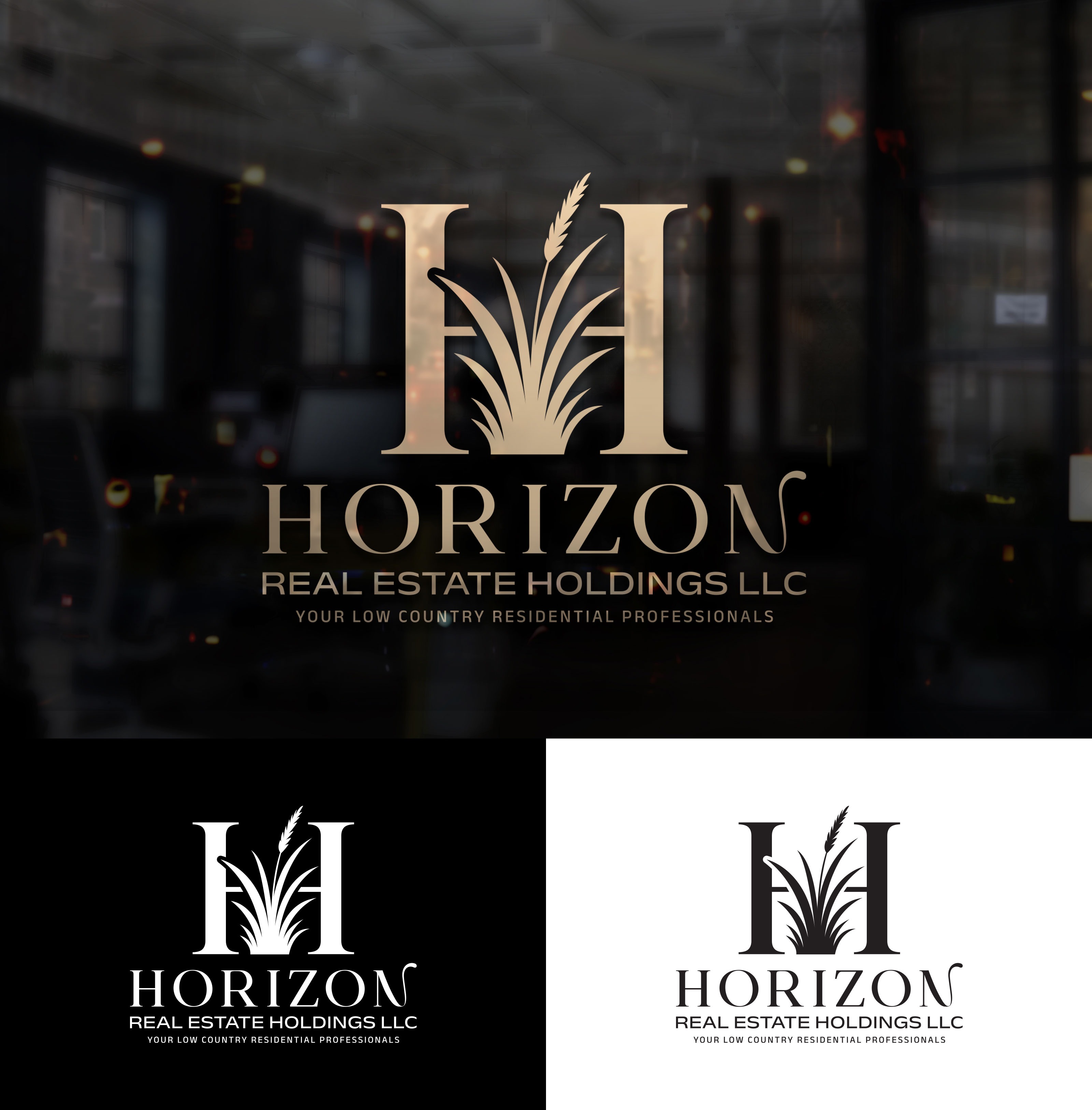 Logo Design by Impressive Designs for Horizon Real Estae Holdings LLC | Design #37375940
