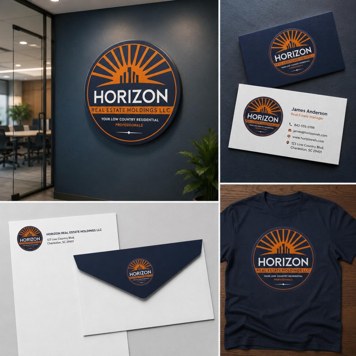 Logo Design by Ashani Bhattacharya for Horizon Real Estae Holdings LLC | Design #37381891