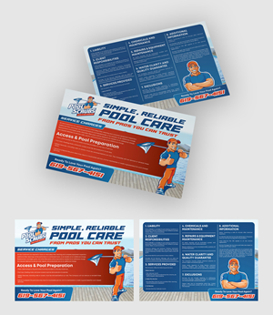 Postkarten-Design von Talha Ahmad für Pool Scrubs | Design: #37383739