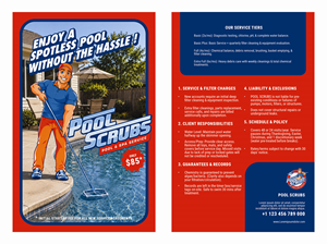 Postkarten-Design von aputski für Pool Scrubs | Design: #37393813
