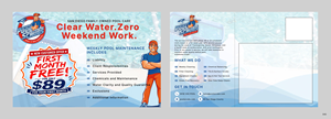 Postcard Design by pb for Pool Scrubs | Design: #37377669