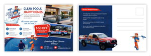 Postcard Design by pb for Pool Scrubs | Design: #37377682
