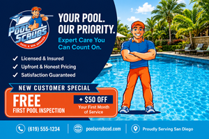 Postkarten-Design von Sbss für Pool Scrubs | Design: #37382441