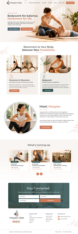Web Design by Blue Sparrow for this project | Design: #37394454