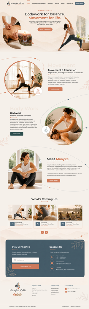 Web Design by Blue Sparrow for this project | Design: #37397816