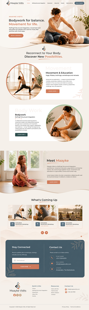 Web Design by Blue Sparrow for this project | Design: #37397993