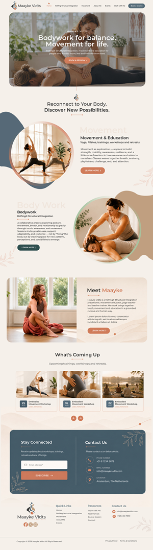Web Design by Blue Sparrow for this project | Design: #37398479