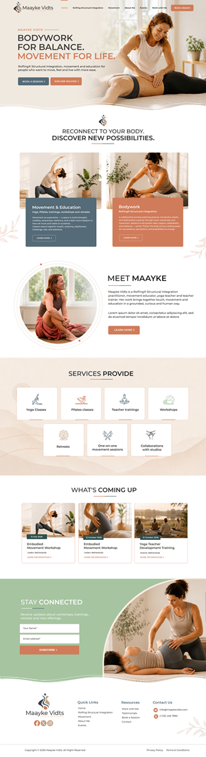 Web Design by Blue Sparrow for this project | Design: #37398613