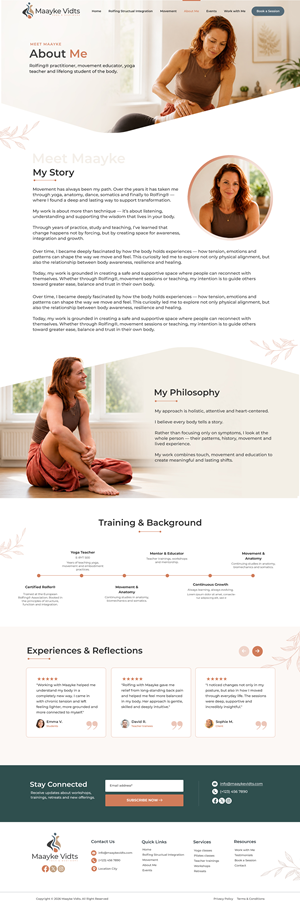 Web Design by Blue Sparrow for this project | Design: #37417805