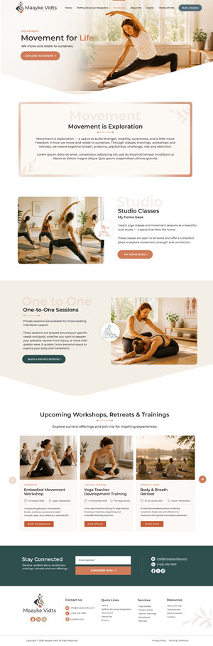 Web Design by Blue Sparrow for this project | Design: #37417810