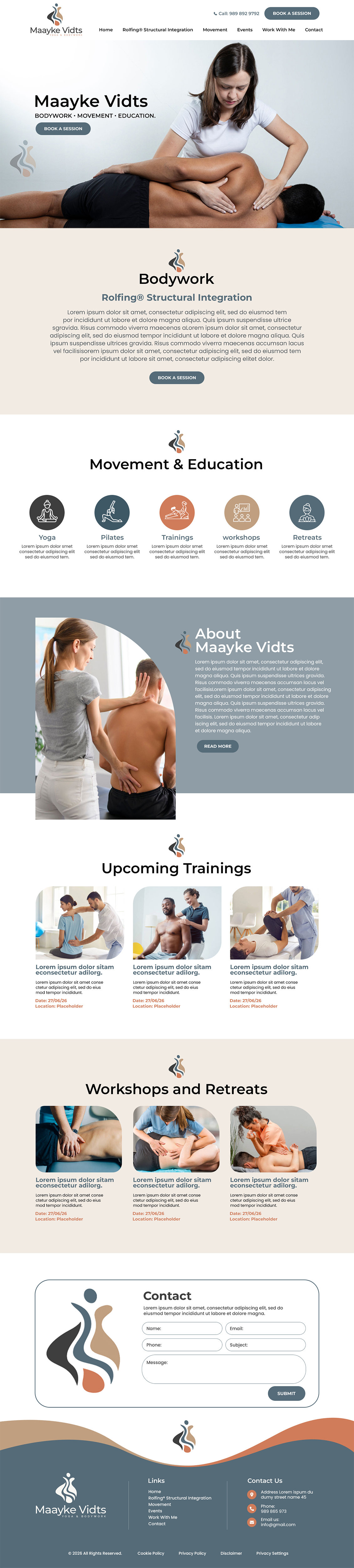 Web Design by MAHABA for this project | Design #37390852