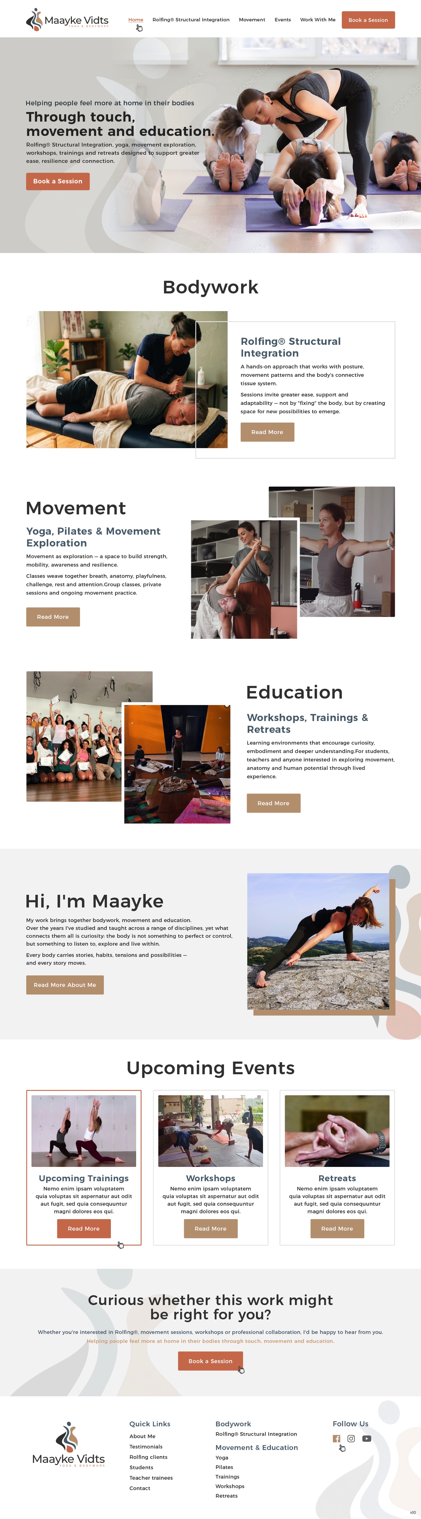 Web Design by pb for this project | Design #37392286