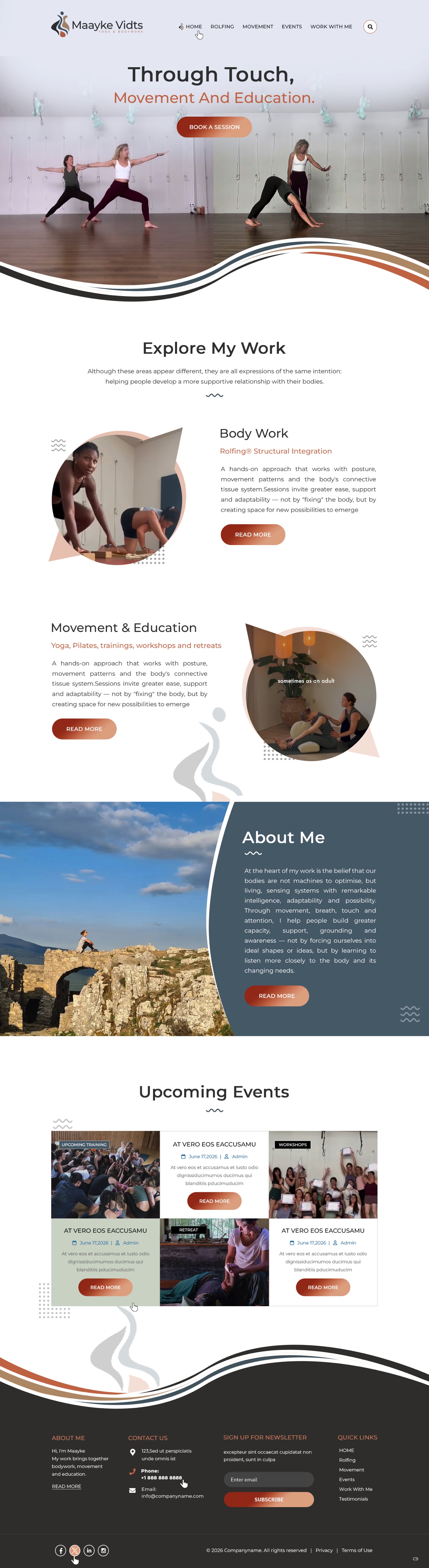 Web Design by pb for this project | Design #37400030