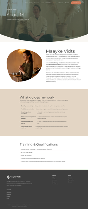 Web Design by Andhieko for this project | Design: #37394649