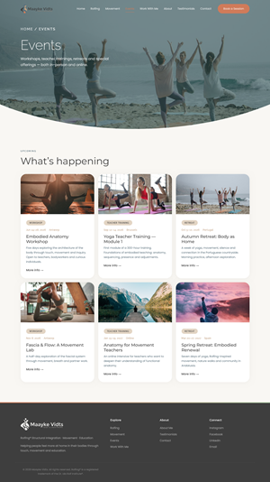 Web Design by Andhieko for this project | Design: #37394650