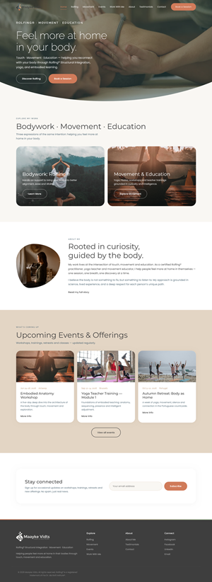 Web Design by Andhieko for this project | Design: #37394651