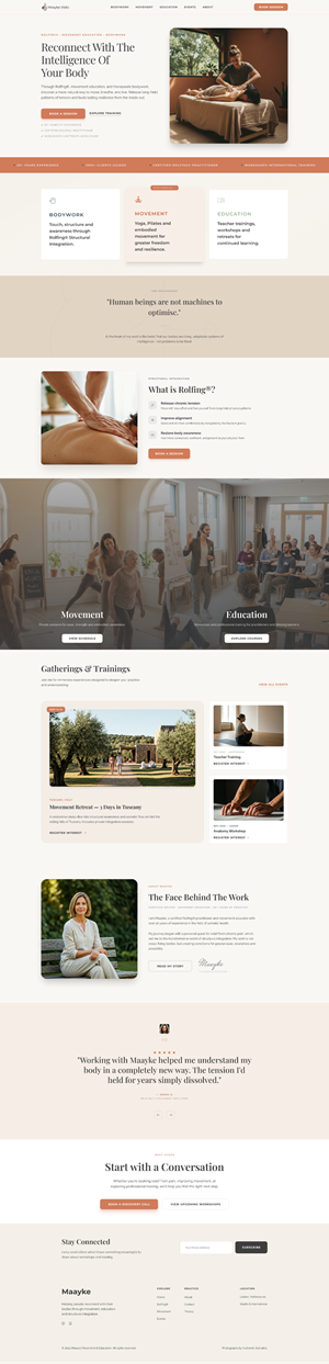 Web Design by Audrey1357 for this project | Design: #37414291
