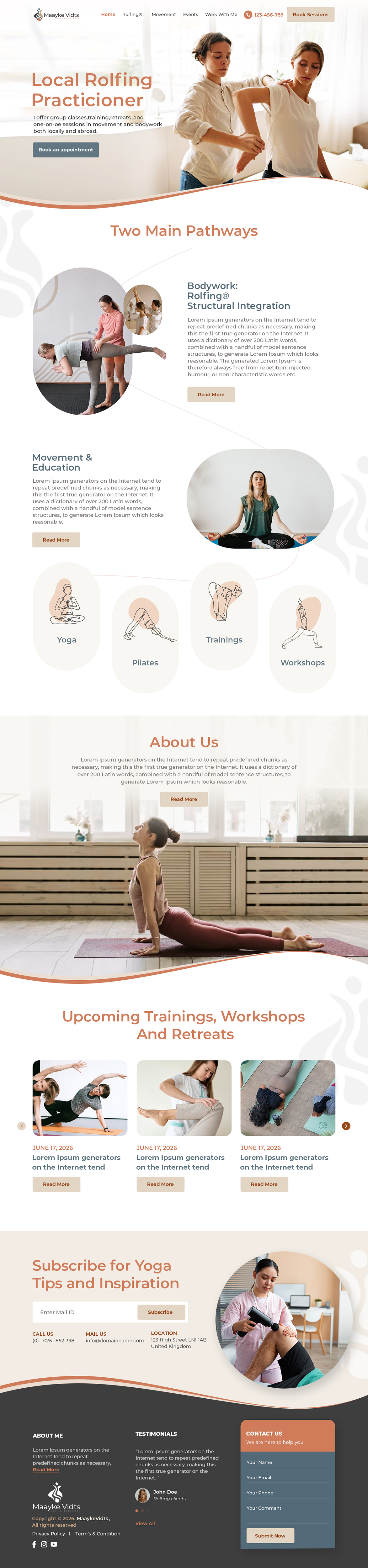 Web Design by sai.designer87 for this project | Design #37392521