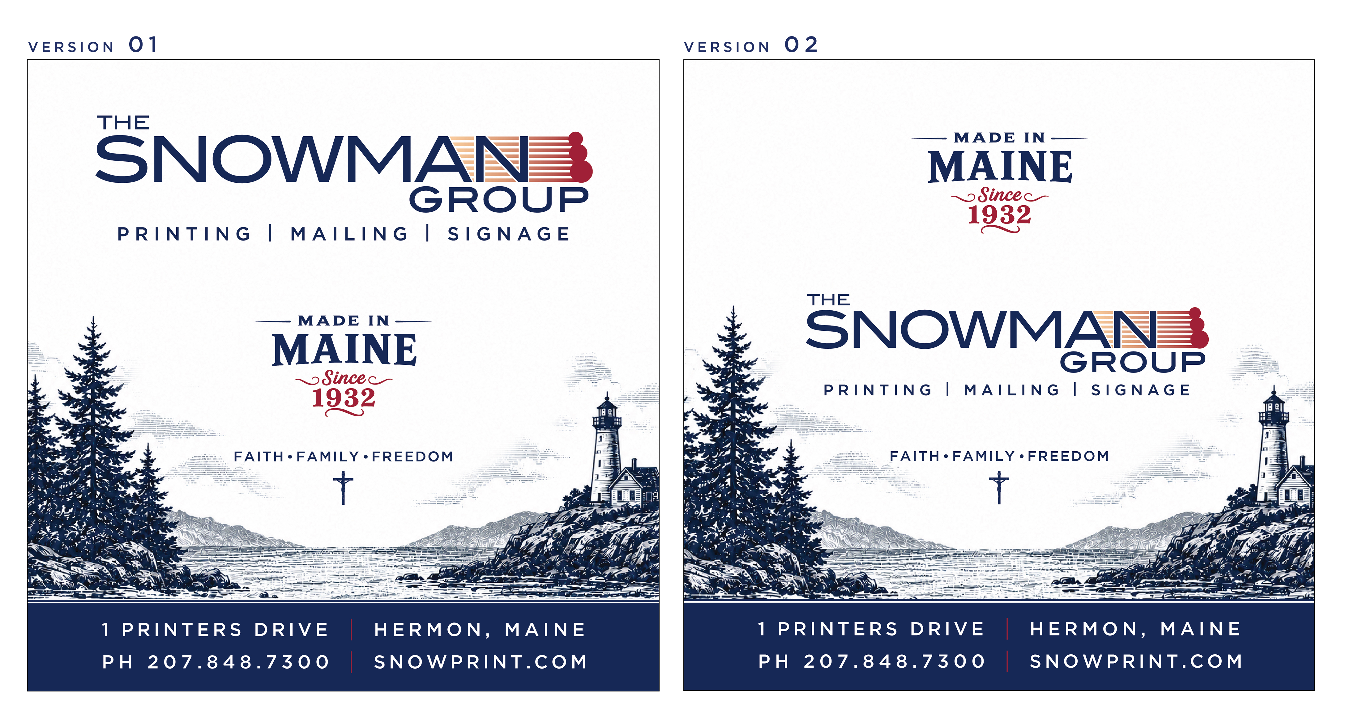 Graphic Design by Pavan Prajapati for THE SNOWMAN GROUP | Design: #37563413