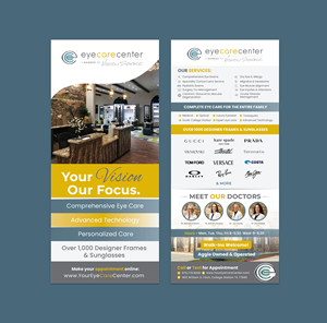 Flyer Design by Mamata Sasmal for Eye Care Center | Design: #37410216