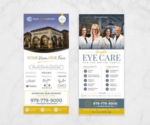 Diseño de Flyer por Andrés Sebastián para Eye Care Center | Diseño: #37448006